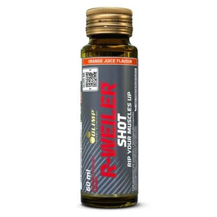 Pre Workout Redweiler Shots, gusto arancia, 60 ml, Olimp Sport Nutrition