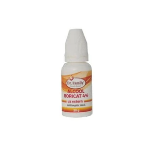 Alcool Boricat 4%, 20 g, Dr Family