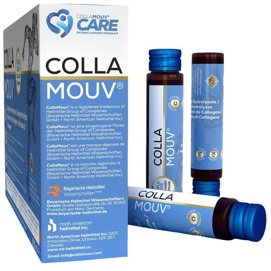 CollaMouv Oryginalny Kolagen Drinkshot 30x25ml, BHW Bayerische Heilmittel: ceny i cechy