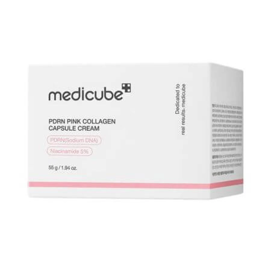 Cream with PDRN capsules and Pink Collagen Collagen, 55 g, Medicube