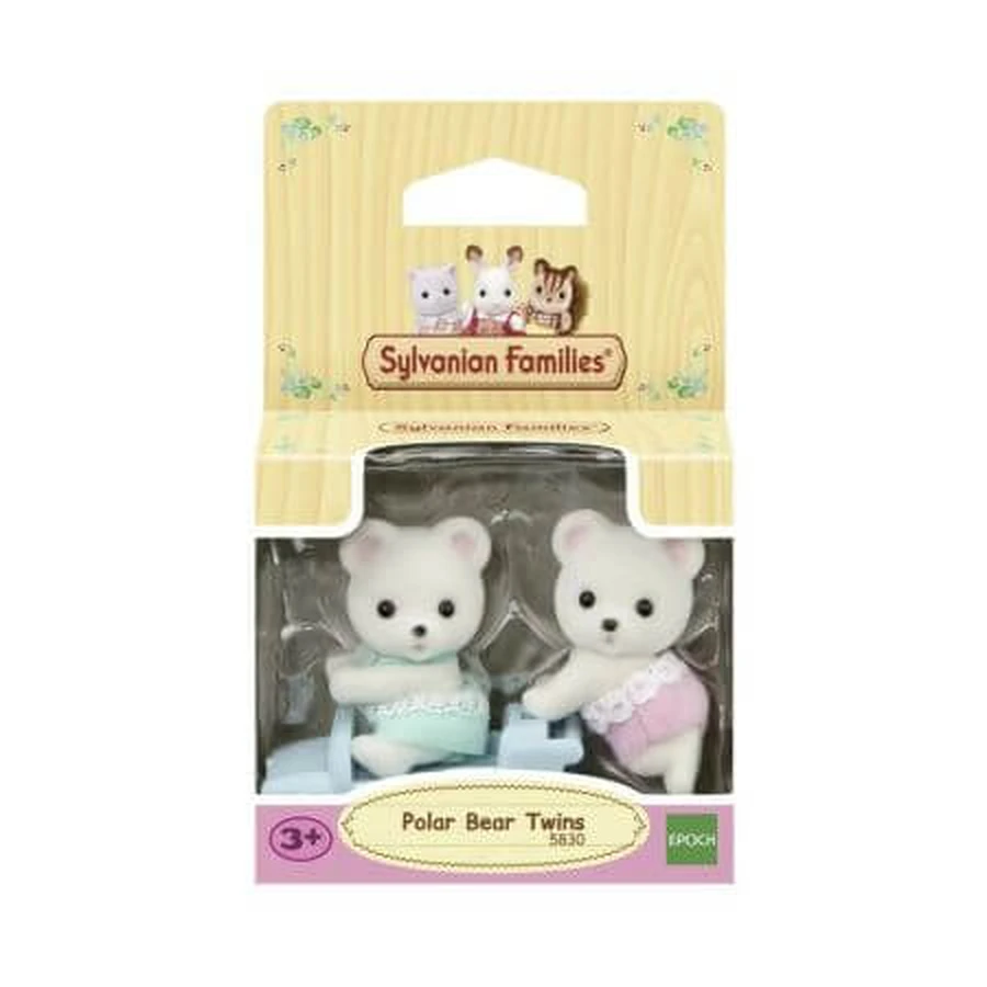 Figurine Gemeni Ursuleti Polari, 3 ani+, Sylvanian Families