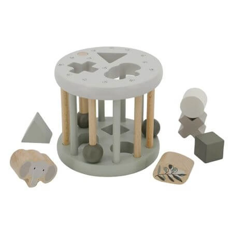 Holzspielzeug, Olivgrün, Sorter, 12 Monate+, Label Label Label