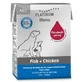 Hrana umeda cu pui si peste pentru caini adulti Dog, 185 g, Platinum