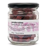 Cubetti di caramello ai frutti di bosco Purple Cubes, 100 g, Maitri