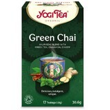 Té verde Chai, 17 bolsitas, Yogi Tea