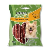 Fasii moi de rata pentru caini, 80 g, Perfect Snack