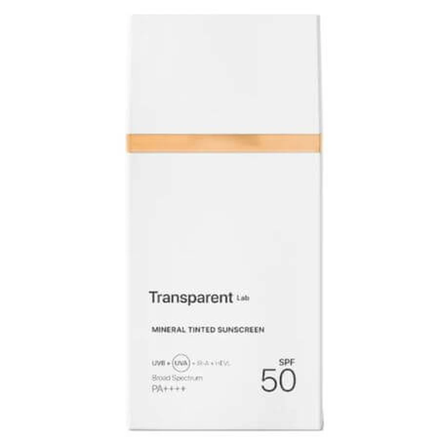 Tönendes Mineralfilter-Serum mit SPF 50 Medium, 100 ml, Transparentes Labor