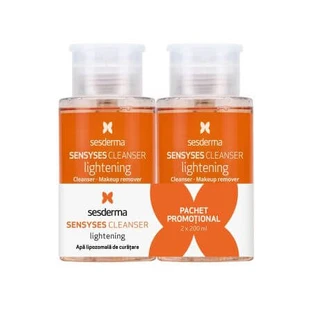 Sensyses Lightening Skin Cleansing Lotion, 2x200ml, Sesderma