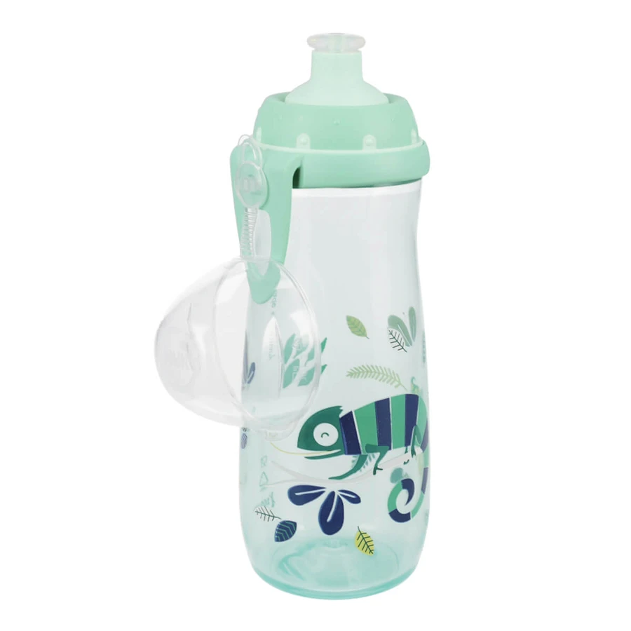 NUK Sports Cup, tazza con boccaglio in silicone, da 2 anni, verde, 450 ml