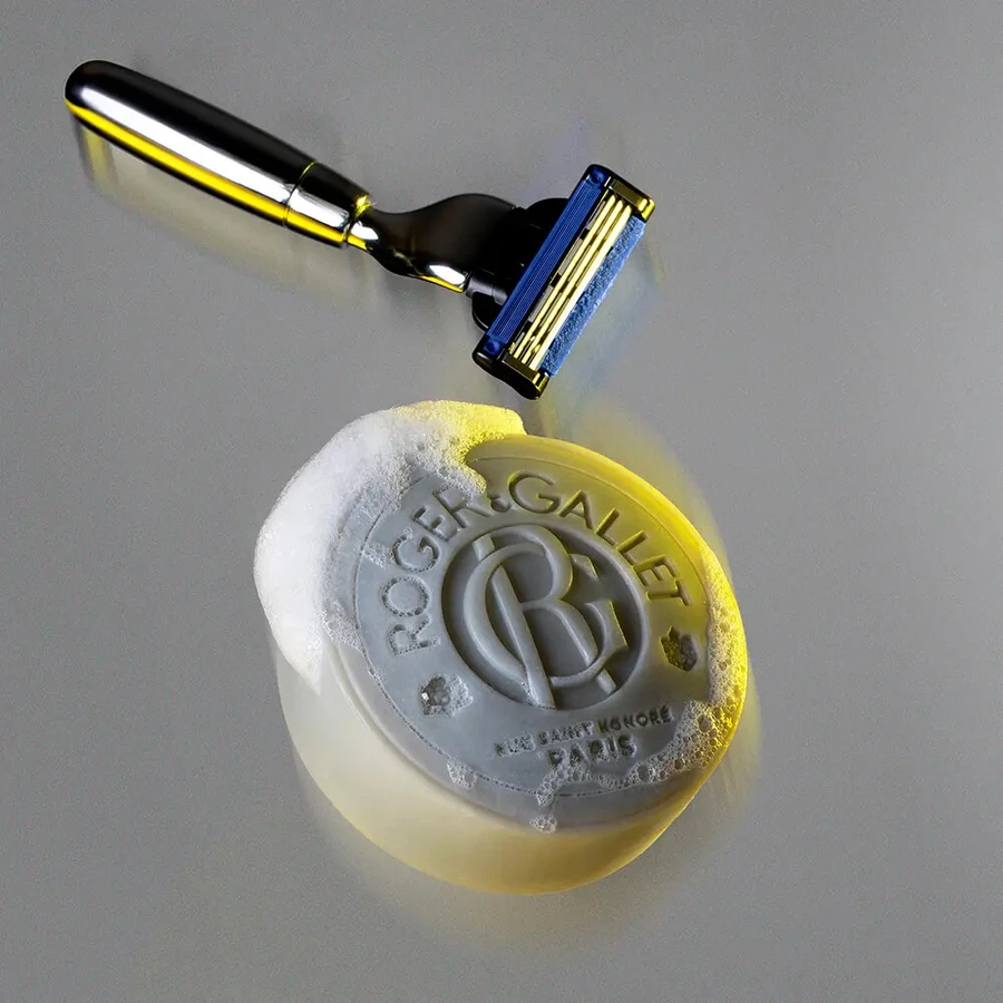 Roger & Gallet Colonia Twist, jabón de afeitar, 100 g