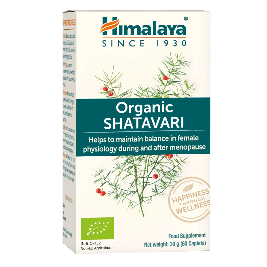Himalaya Organic Shatavari Set, 2 x 60 tablets
