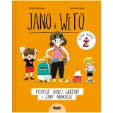 Jano y Wito aprenden a decir Ż, El viaje de la abuela Grazyna y la rana Andrew, folleto infantil