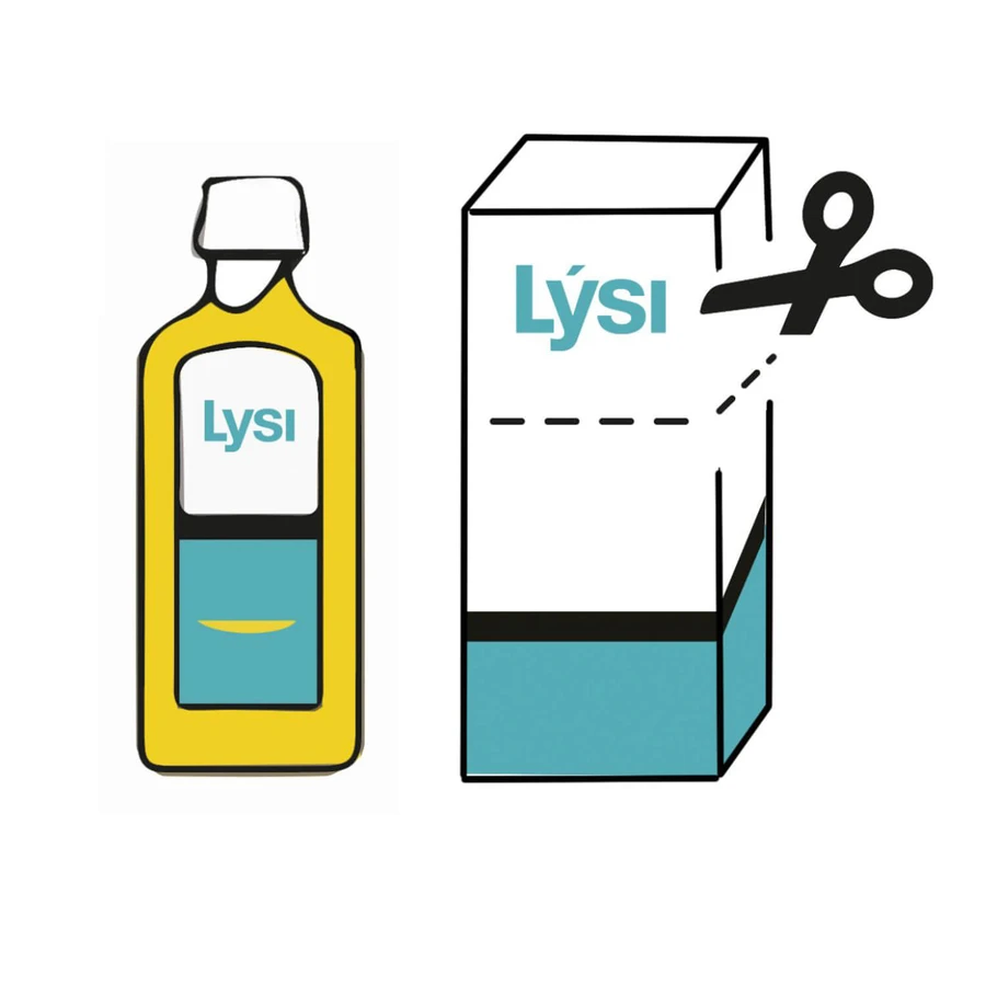 Lysi Junior Omega 3 Icelandic Trance for Kids, mango-lime flavor, 240 ml + free crochet kit