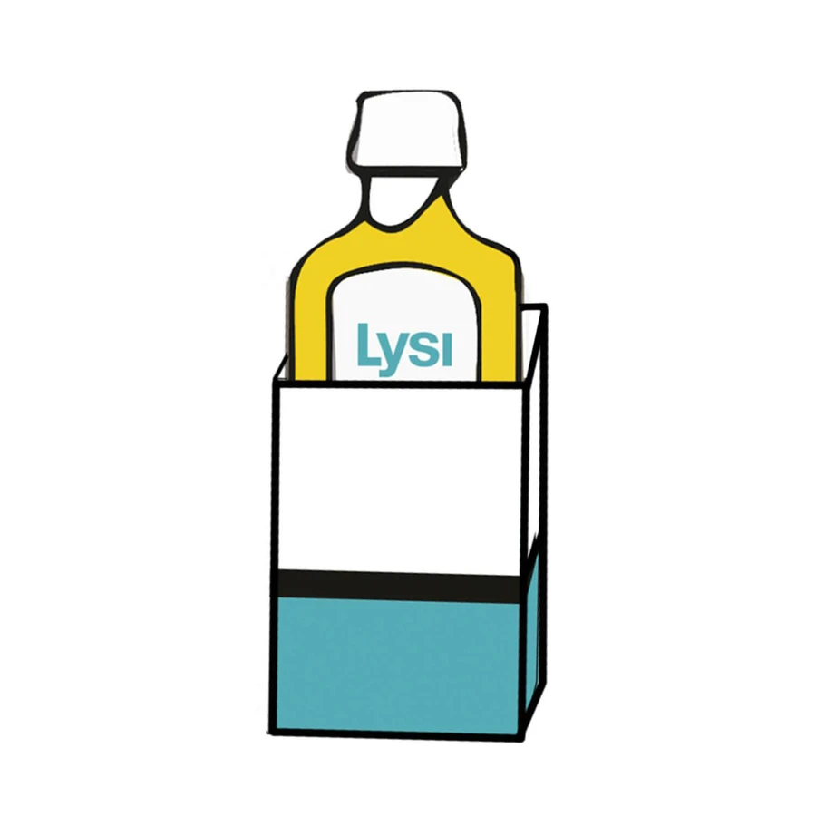Lysi Junior Omega 3 Icelandic Trance for Kids, mango-lime flavor, 240 ml + free crochet kit