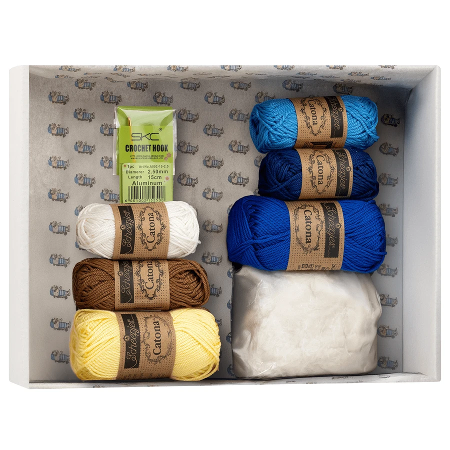 Lysi Junior Omega 3 Icelandic Trance for Kids, mango-lime flavor, 240 ml + free crochet kit