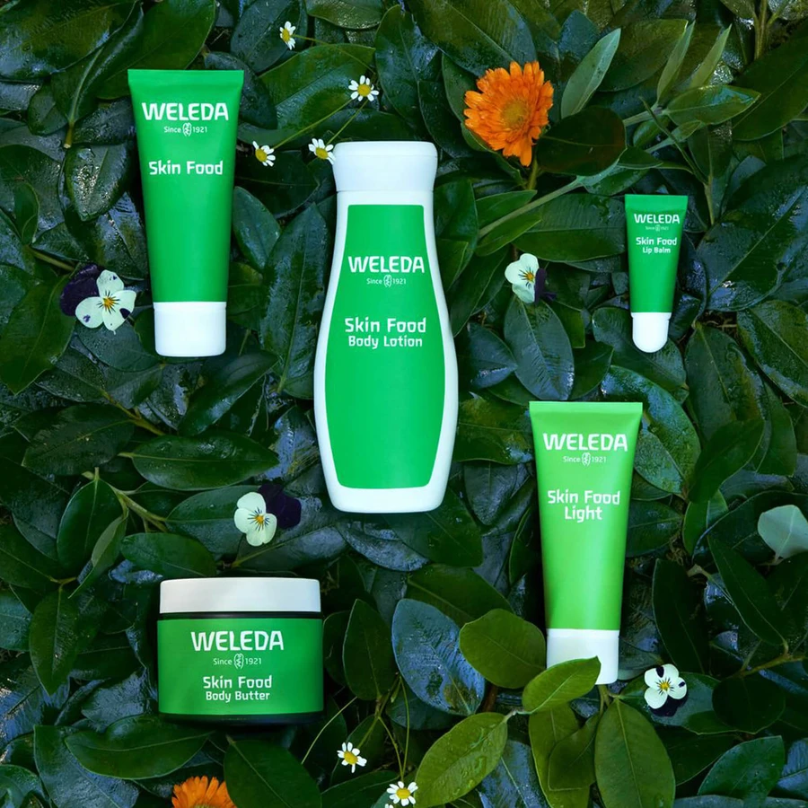 Weleda Skin Food, reichhaltige Creme zur Intensivpflege trockener und sehr trockener Haut, 75 ml