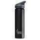 Termo de acero inoxidable con tapa autom&#225;tica Jannu Black, 750ml, Laken