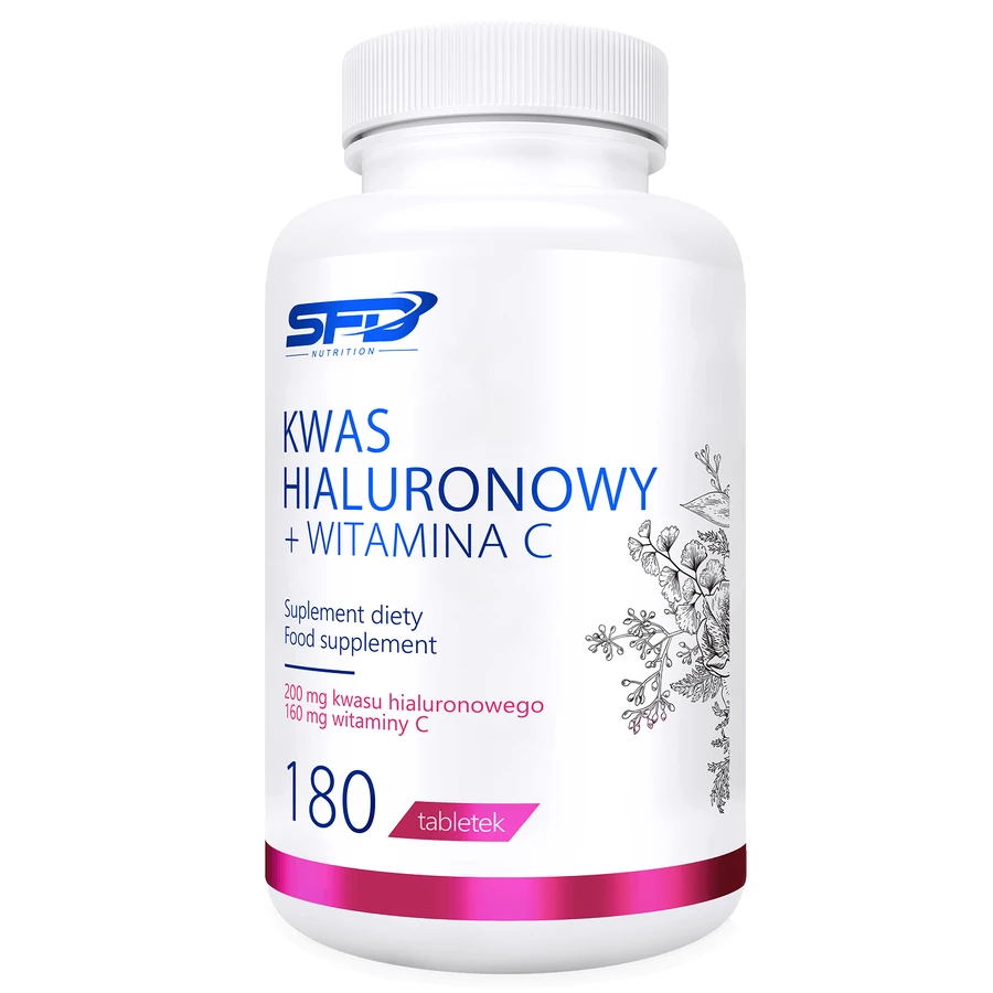 SFD Acido ialuronico + Vitamina C, 180 compresse