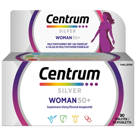 Centrum Woman 50+, 90 comprimate, Haleon