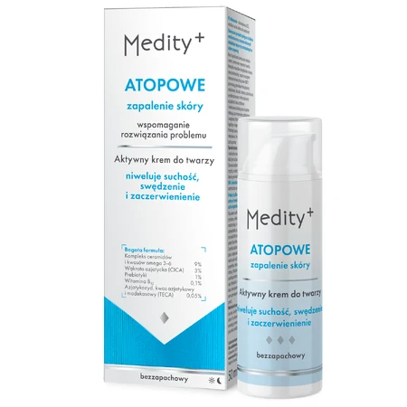 Ava Medity+ AZS, aktywny krem do twarzy, 50 ml: ceny i cechy