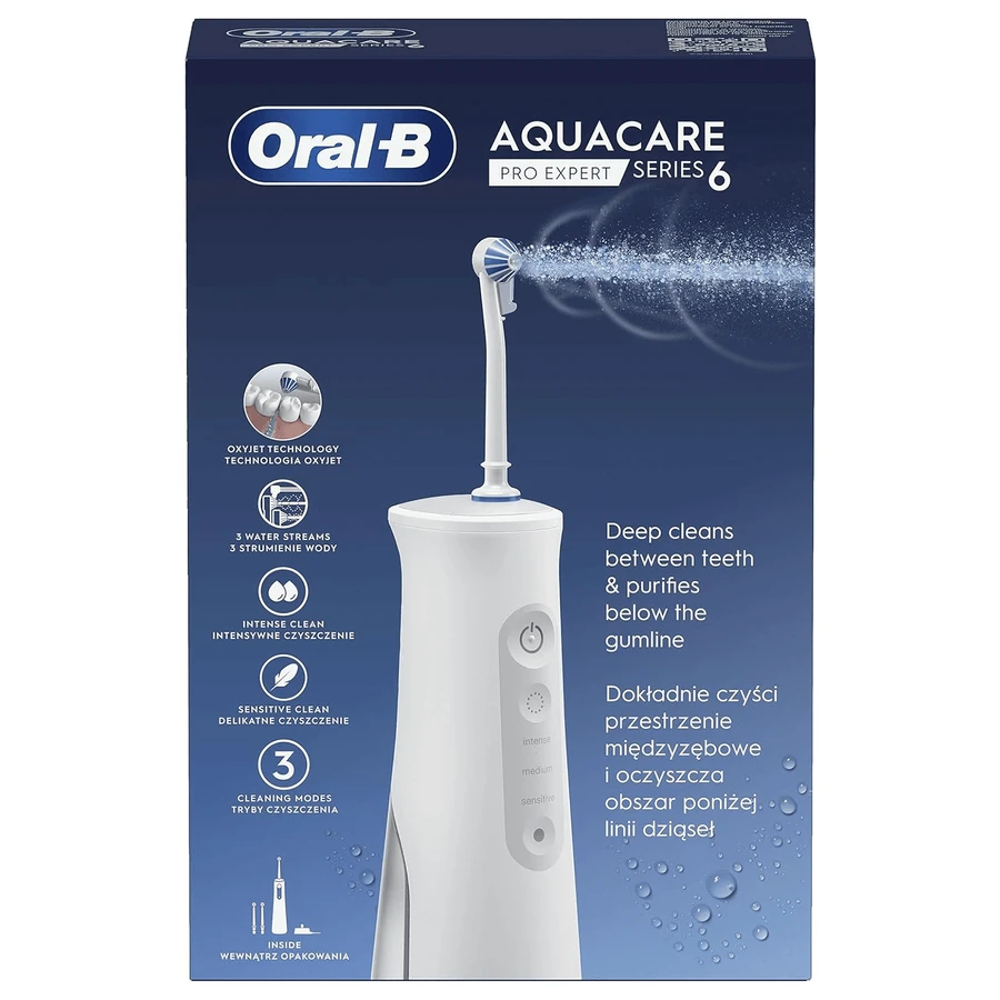 Oral-B AquaCare Pro-Expert Serie 6, Spülung mit OxyJet-Technologie