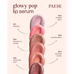Paese GlowyPop Lip Serum, ser regenerant pentru buze, 502 Marshmallow, 2.2 g