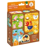 CzuCzu Animals small and big, puzzles for children, from 2 years old, 24 elements