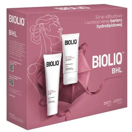 Bioliq BHL set, barrier protection cream for face, 50 ml + hand cream, 75 ml