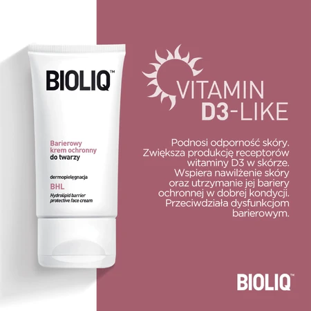 Bioliq BHL set, barrier protection cream for face, 50 ml + hand cream, 75 ml