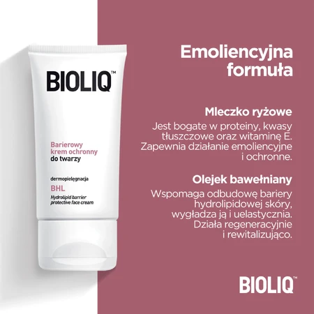 Bioliq BHL set, barrier protection cream for face, 50 ml + hand cream, 75 ml