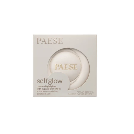 Paese Selfglow, iluminador en crema con efecto tafetán, Golden Hour, 8 g