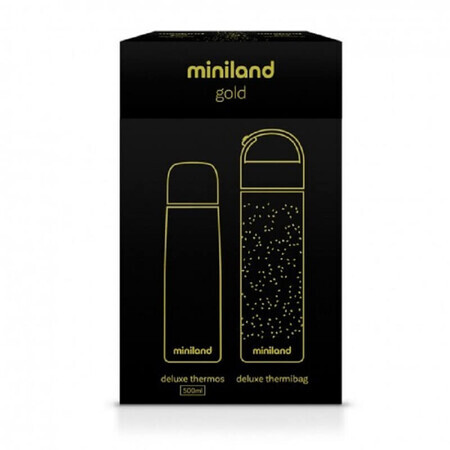 Thermos per liquidi, Oro, 500ml, Miniland