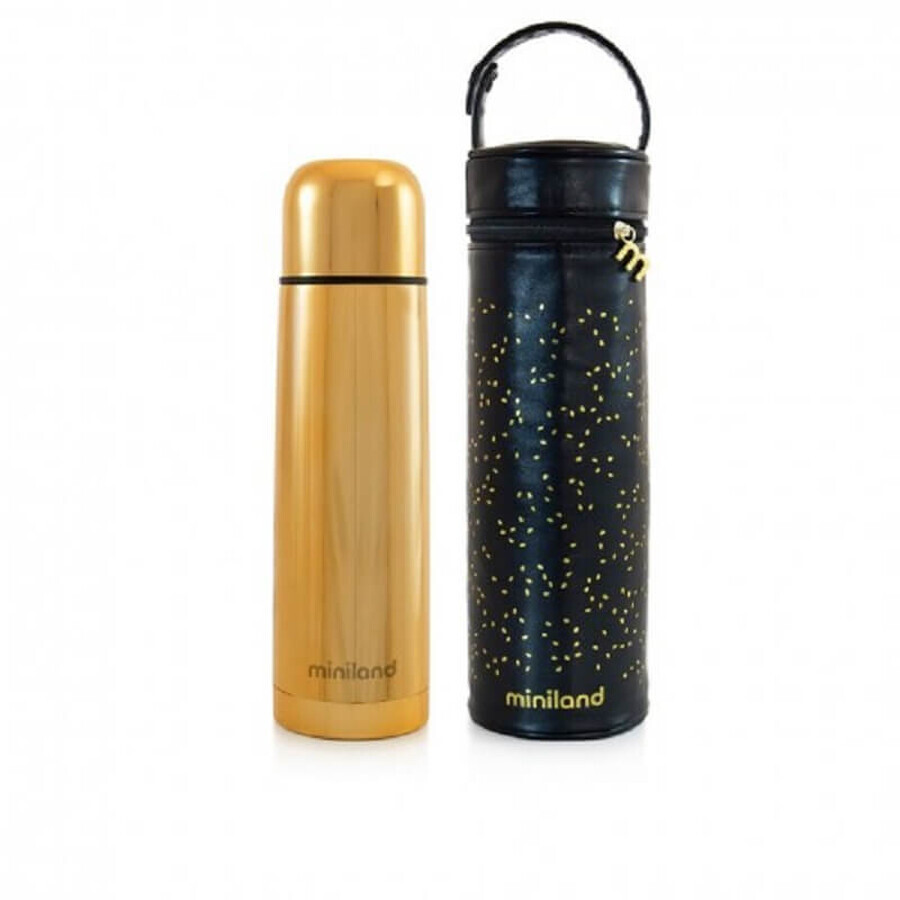 Thermos per liquidi, Oro, 500ml, Miniland