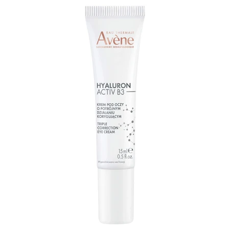 Avene Hyaluron Activ B3 set noche, crema de noche multiintensiva, 40 ml + crema contorno de ojos triple acción correctora, 15 ml