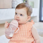 B.Box, Flasche mit Strohhalm, Blush, ab 6 Monaten, 240 ml