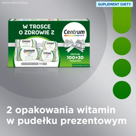 Set Centrum Silver 50+, 100 + 30 comprimate