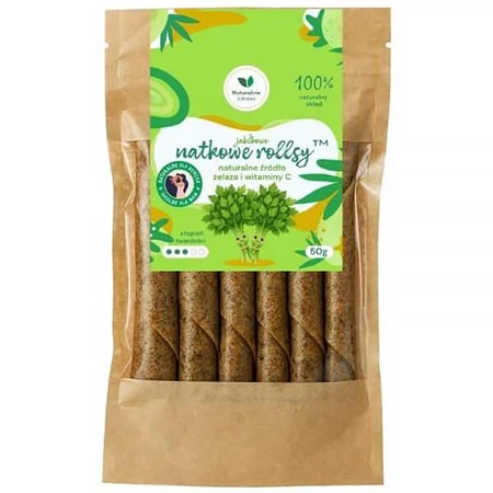Naturalnie Zdrowi Natkowe rollsy, 50 g: ceny i cechy