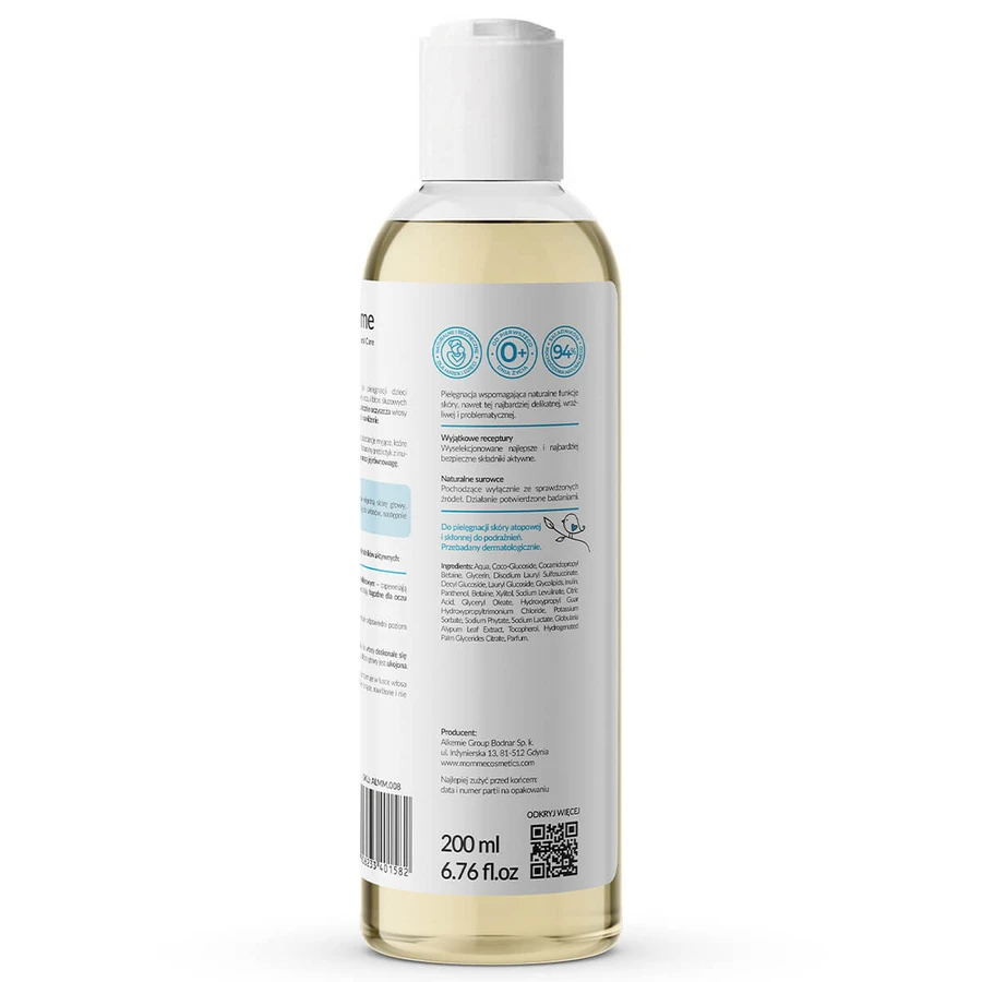 Momme, milde babyshampoo, vanaf de geboorte, 200 ml