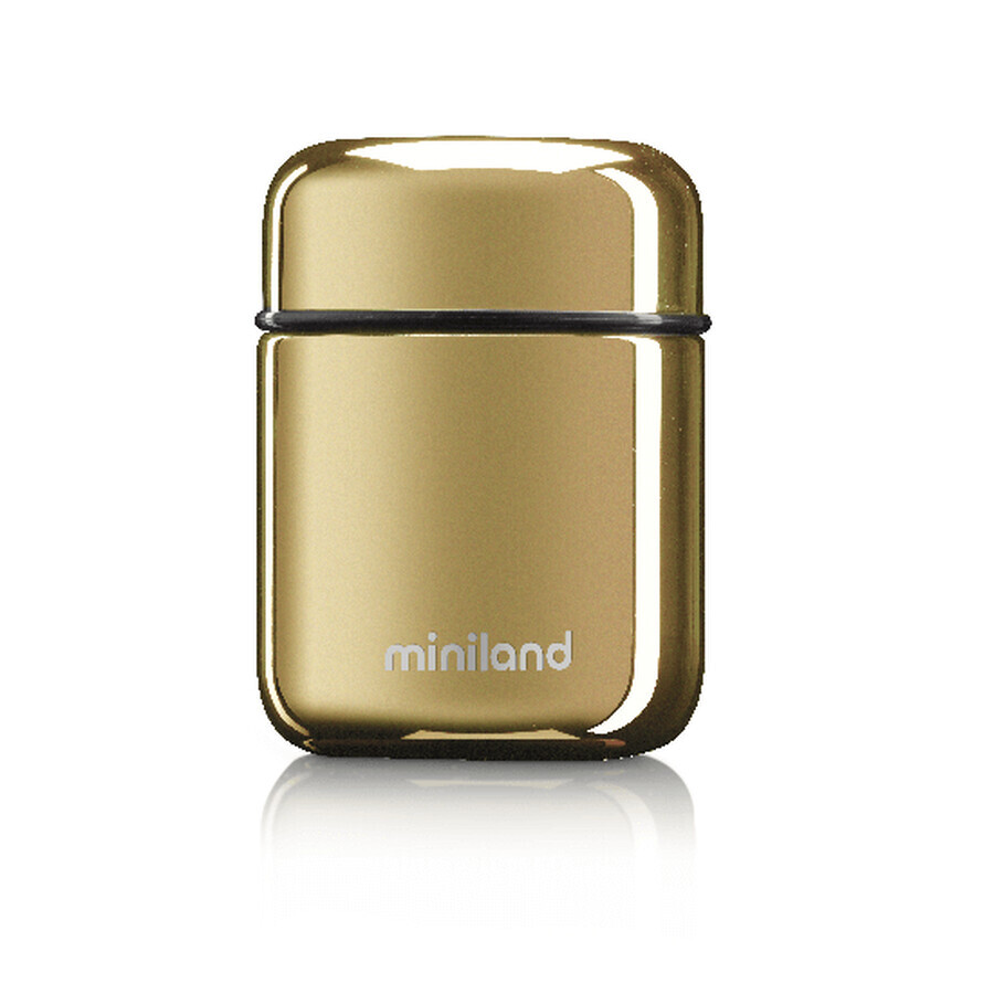 Thermos per alimenti solidi, Deluxe Gold, 280 ml, Miniland