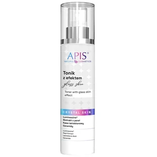 Apis Crystal Skin, tonic iluminator cu efect de piele de sticlă, 150 ml
