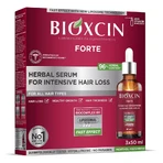 Bioxcin Forte, sérum contre la chute intensive des cheveux, 3 x 50 ml
