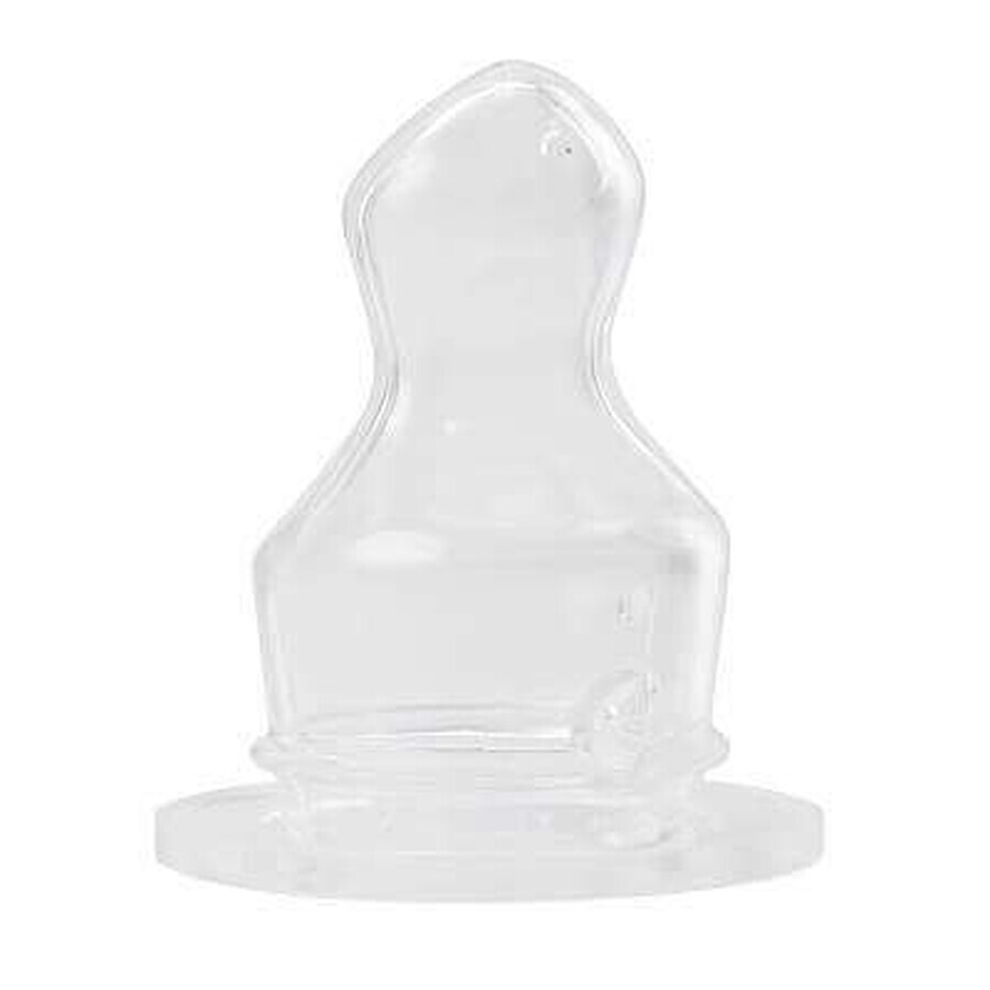 Tétine orthodontique L en silicone pour céréales, 6-24 mois, 15303 Baby Nova