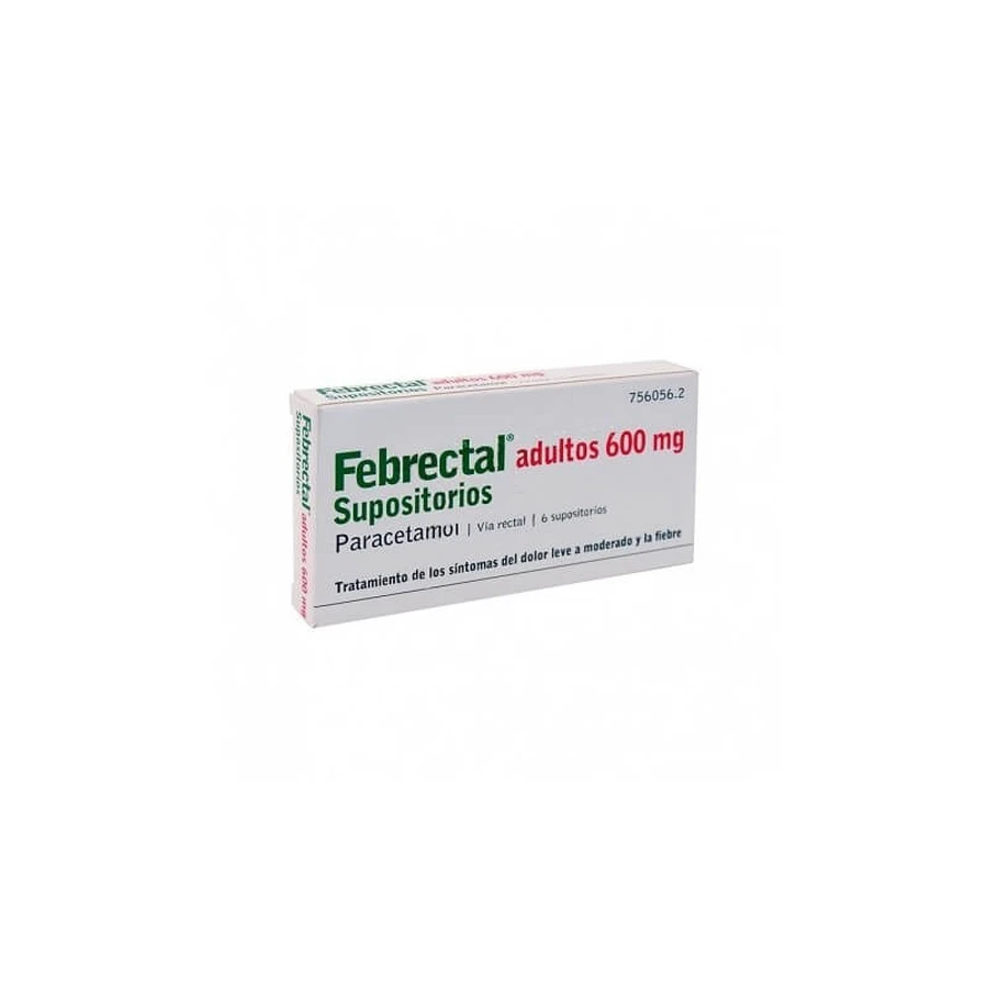 Febrectal Adult 600 mg 6 czopków: ceny i cechy