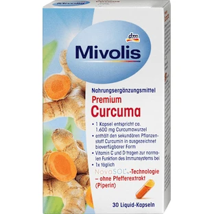 Mivolis Capsulele de curcumă Premium, 30 buc