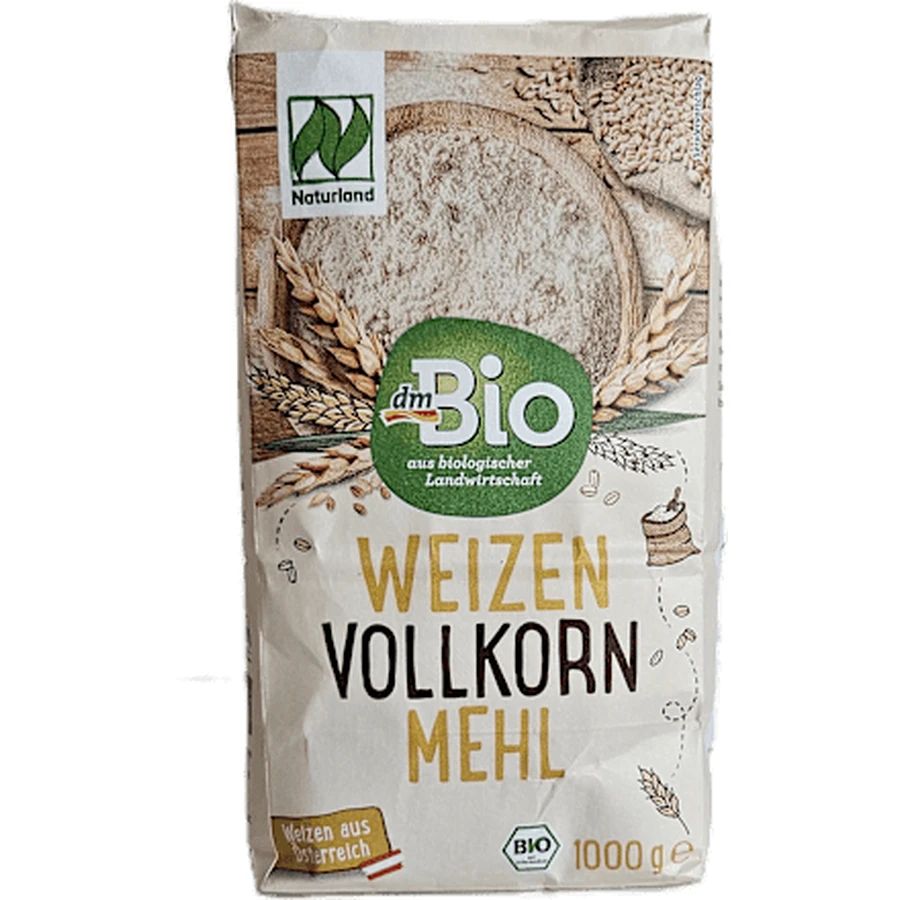 dmBio Mąka pszenna pełnoziarnista ECO, 1 kg: ceny i cechy