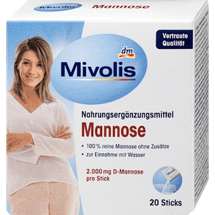 Mivolis Supliment alimentar cu D-manoză, 20 buc