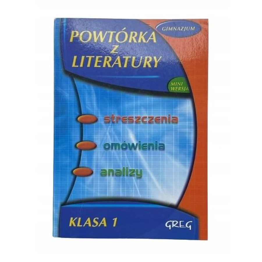 Greg Powtórka z literatury klasa 1 gimnazjum: ceny i cechy