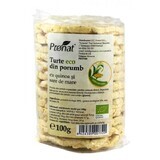 Trota di mais eco con quinoa e sale marino, 100 gr, Pronat