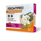 Frontpro Vermifuge pour chiens 2-4 Kg (S), 3 comprimés à croquer