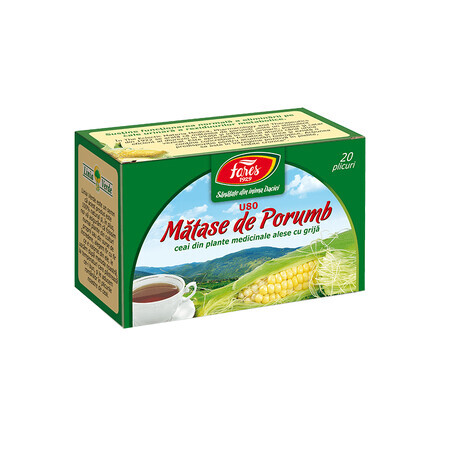 Thé de soie de maïs, U80, 20 sachets, Fares